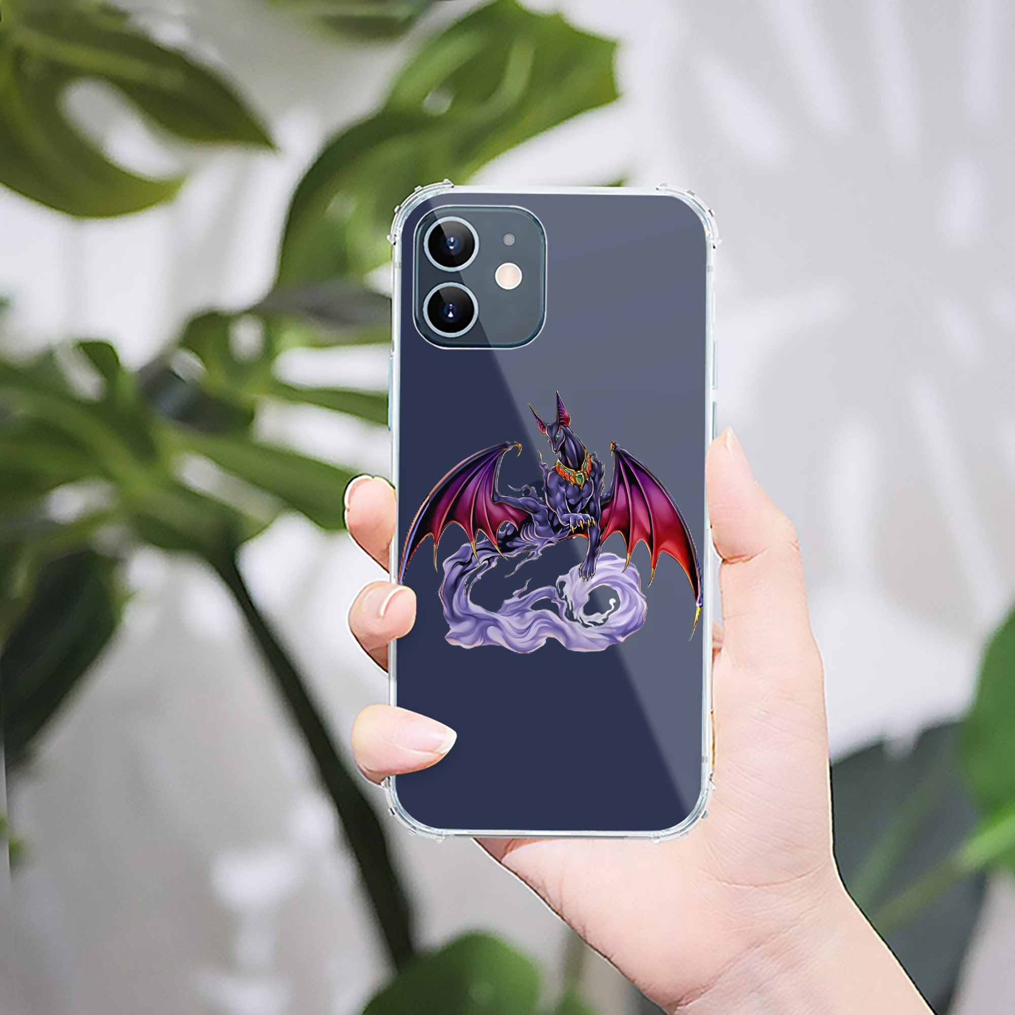 （画像用） 遊☆戯☆王 Yu-Gi-Oh! 【iPhone 12シリーズ対応】透明スマホケース（クリアソフトケース）